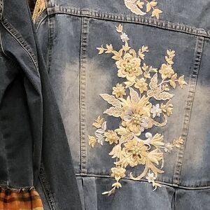 Custom jean jacket